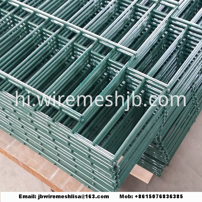 868/656 Powder Coated Double Weft Wire Mesh Fence